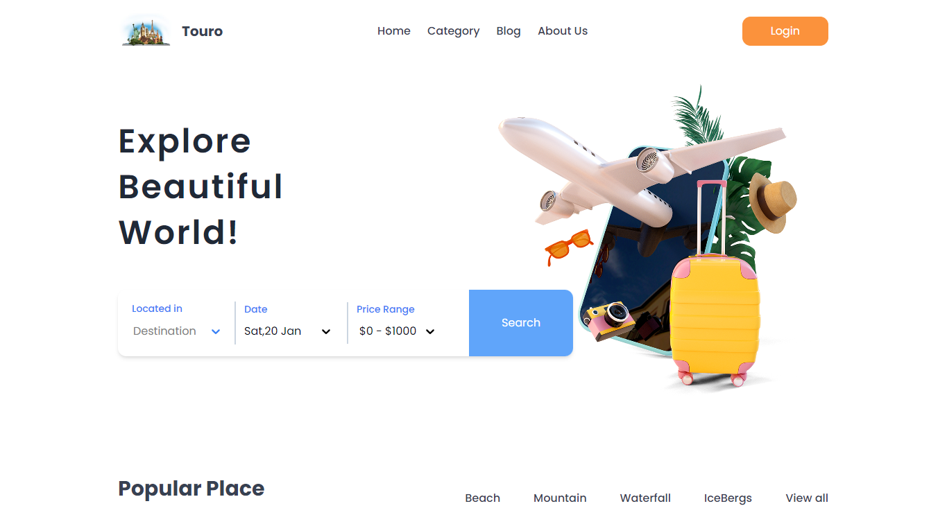 Touro-Home-Page